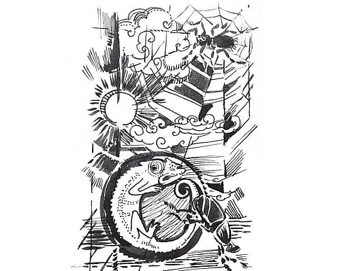 கடவுளின் நாக்கு 5: சிலந்திப் பெண்!