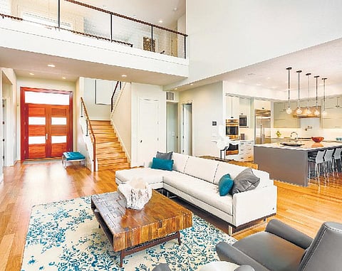 வீட்டின் முகமான வரவேற்பறை