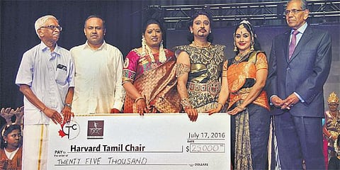 ஹார்வர்ட் தமிழ் இருக்கைக்கு 25 ஆயிரம் டாலர் நன்கொடை