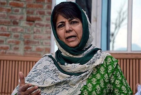 சிறார்களை தவறாக வழிநடத்தி கலவரம் தூண்டப்படுகிறது: காஷ்மீர் முதல்வர் மெகபூபா குற்றச்சாட்டு