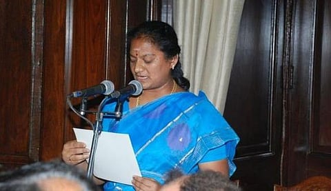 அதிமுகவில் இருந்து மாநிலங்களவை எம்.பி. சசிகலா புஷ்பா நீக்கம்