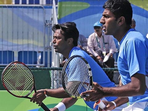 ஒலிம்பிக் டென்னிஸ்: பயஸ், சானியா ஜோடிகள் ஏமாற்றம்; தோற்று வெளியேற்றம்