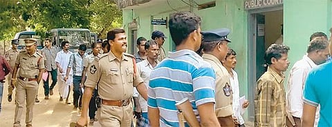 செம்மரம் கடத்தல் வழக்கில் கைதான 32 தமிழர்களுக்கு 15 நாட்கள் காவல்