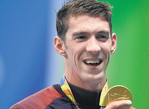 4X100 மீட்டர் பிரீஸ்டைல் நீச்சலில் அசத்தல்: தங்க வேட்டையை தொடங்கினார் பெல்ப்ஸ்