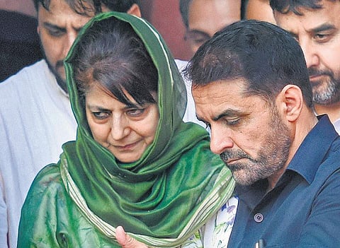 ஜம்மு - காஷ்மீர் மக்களுடன் பேச்சுவார்த்தை தொடங்க வேண்டும்: மத்திய அரசுக்கு மெகபூபா கோரிக்கை