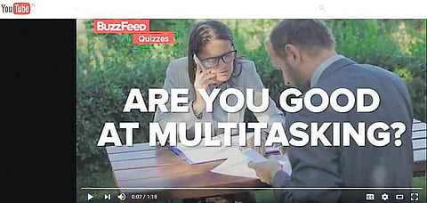 வீடியோ புதிது: திறமையைச் சோதிக்கும் வீடியோ!