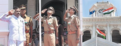 சென்னையில் அரசு அலுவலகங்களில் சுதந்திர தின கொண்டாட்டம்