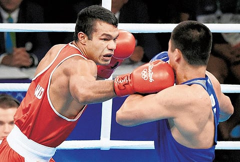 குத்துச்சண்டையிலும் பதக்க வாய்ப்பு முடிந்தது: கால் இறுதியில் விகாஸ் கிரிஷன் தோல்வி