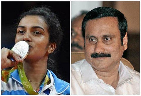 சிந்து வெள்ளிப் பதக்கம் வென்றது இமாலய சாதனை: அன்புமணி வாழ்த்து