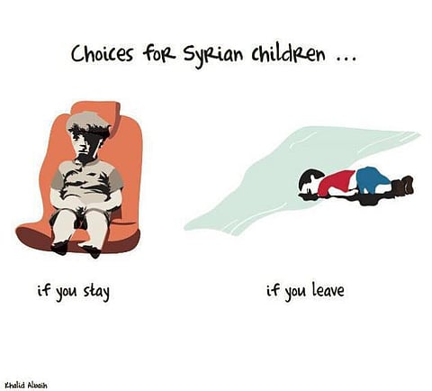 சிரிய போரினால் பீதி மனநிலைக்கு ஆளாக்கப்படும் குழந்தைகள்