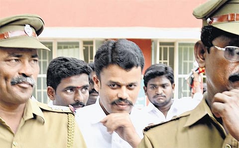 கோகுல்ராஜ் கொலை வழக்கில் கைதான யுவராஜ் வேலூர் சிறையில் அடைப்பு