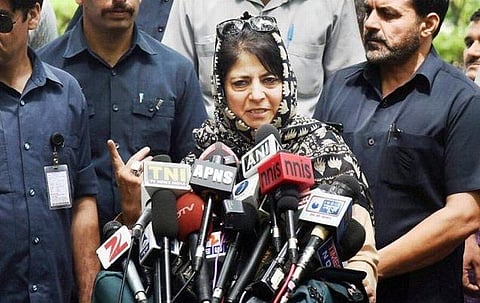 வன்முறையை கைவிட தயாராக இருந்தால் பேச்சுவார்த்தை நடத்த தயார்: மெகபூபா முப்தி திட்டவட்டம்