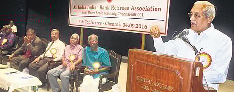 புதிதாக வங்கியில் சேரும் ஊழியர்களுக்கும் பழைய ஓய்வூதிய திட்டத்தையே அமல்படுத்த வேண்டும்: அகில இந்திய வங்கி ஊழியர் சங்கம் வலியுறுத்தல்