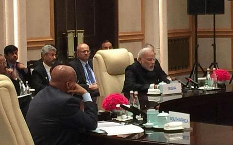 பொருளாதார குற்றமிழைப்பவர்களுக்கு பாதுகாப்பு புகலிடங்களை அகற்றுங்கள்: ஜி-20 மாநாட்டில் பிரதமர் மோடி வலியுறுத்தல்