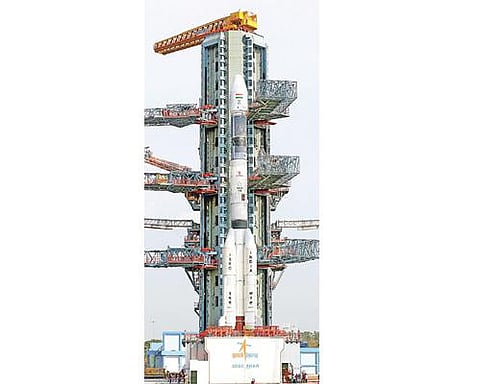 இன்சாட்-3டிஆர் செயற்கைக்கோளுடன் ஜிஎஸ்எல்வி-எஃப்05 இன்று விண்ணில் பாய்கிறது: ஸ்ரீஹரிகோட்டாவில் கவுன்ட்டவுன் தொடங்கியது