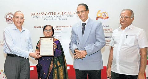 தரமான கல்வி மட்டுமே சமூக பிரச்சினைகளுக்கு தீர்வு அளிக்கும்: ‘தி இந்து’ துணைத் தலைவர் என்.முரளி கருத்து