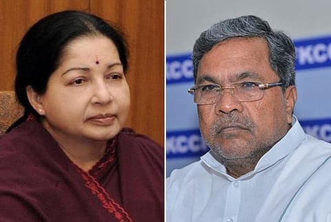 கர்நாடகத்தில் வசிக்கும் தமிழர்களை பாதுகாக்க வேண்டும்: கர்நாடக முதல்வர் சித்தராமய்யாவுக்கு ஜெயலலிதா கடிதம்