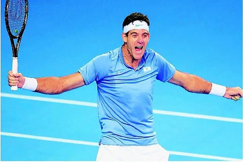 டேவிஸ் கோப்பை அரை இறுதியில் ஆன்டி முர்ரேவை வீழ்த்திய டெல் போட்ரோ