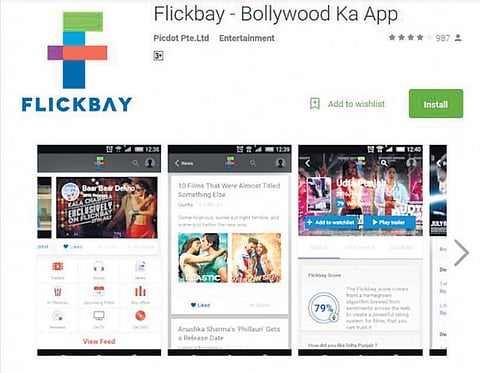 செயலி புதிது: பாலிவுட் @ ஃபிளிக்பே