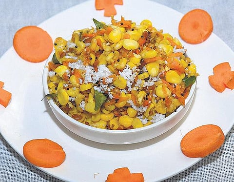 நவராத்திரி நல்விருந்து! - சோளச் சுண்டல்