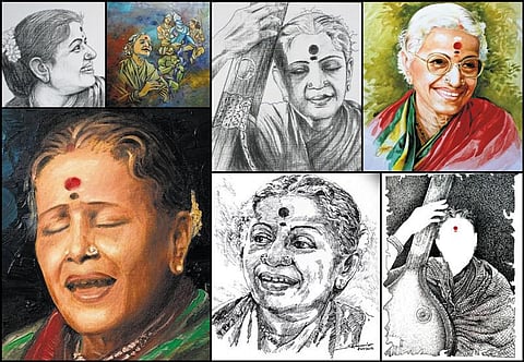 அதூரிகை மொழி: கோலம் போடும் எம்.எஸ்.!கோலம் போடும் எம்.எஸ்.!