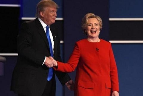 நிலை தடுமாறிய டிரம்ப்; அமைதி காத்த ஹிலாரி- அனல் பறந்த முதல் நேரடி விவாதம்