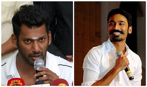 திருட்டு டிவிடி விவகாரம்: விஜய் ரசிகர்களுக்கு விஷால், தனுஷ் நன்றி