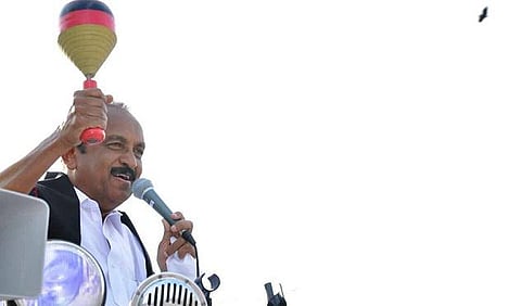 உள்ளாட்சித் தேர்தலில் மதிமுகவுக்கு பம்பரம் சின்னம்: வைகோ தகவல்