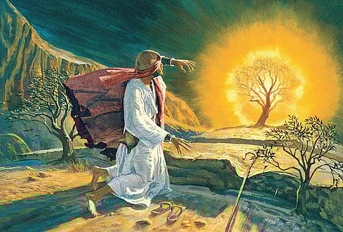 பைபிள் கதைகள் 22: மோசேயிடம் பேசிய கடவுள்