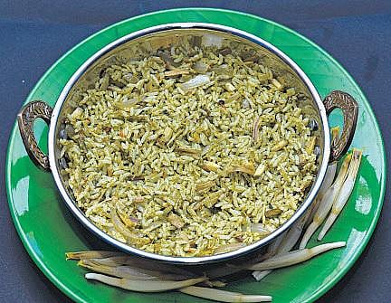 துவர்ப்பு - வாழைப்பூ பிரியாணி