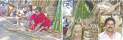 பிளாஸ்டிக் பொருட்கள் வருகையால் நலிவடைந்த மூங்கில் தொழில்: தொழிற்கூடம் அமைக்க கோரிக்கை