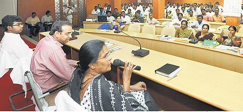 காஞ்சிபுரம் கோட்டத்தில் பேரிடர் மீட்புப் பணி பயிற்சி முகாம்