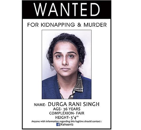 கவனம் ஈர்க்கும் கஹானி 2 ஃபர்ஸ்ட் லுக் போஸ்டர்!