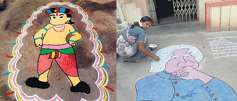 முகங்கள்: சங்கதி சொல்லும் கோலங்கள்