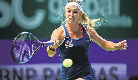 டபிள்யூடிஏ டென்னிஸ்: சிமோனா ஹாலெப் அதிர்ச்சி தோல்வி