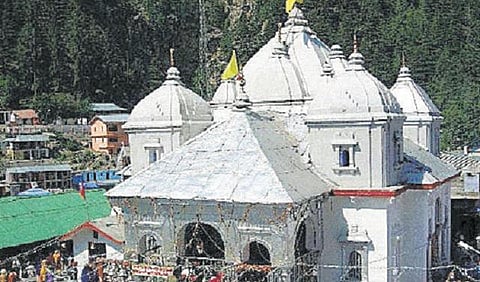 கங்கோத்ரி கோயில் நடை அடைப்பு