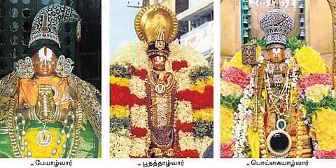 ஆழ்வார் ஜெயந்தி: திருமேனி கண்ட மூன்று ரத்தினங்கள்