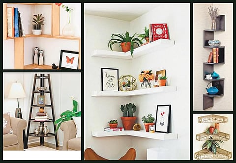 சுவர் மூலைகளை இப்படியும் பயன் படுத்தலாம்!