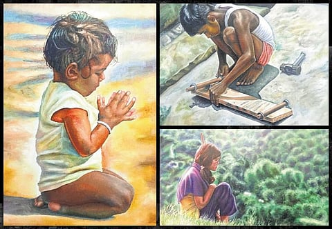 போகிற போக்கில்: தூரிகையால் பேசும் காரிகை