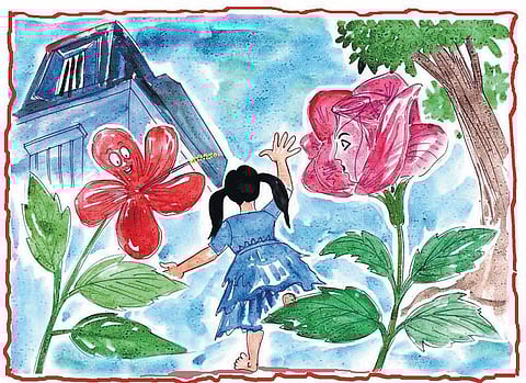 சித்திரக் கதை: ரோஜாப்பூவின் ஒரு நாள்!