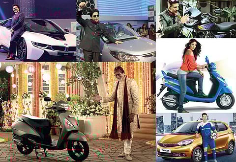 பிரபலங்களும் ஆட்டோமொபைல் துறையும்