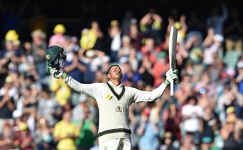 உஸ்மான் கவாஜா 138 நாட் அவுட்: ஆஸ்திரேலியா 6 விக். இழப்புக்கு 307 ரன்கள்