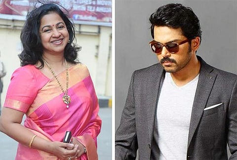 சரத்குமார் நீக்கம்: கார்த்தியிடம் ராதிகா சரமாரி கேள்வி