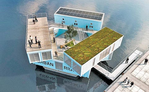 உலக மசாலா: மிதக்கும் குடியிருப்புகள்!