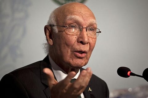 இந்தியா வருகிறார் பாக். வெளியுறவு ஆலோசகர்