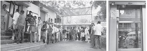 அறிவிப்பு வெளியாகி ஒரு மாதம் நெருங்கும் நிலையிலும் பணத் தட்டுப்பாடு நீங்காததால் பரிதவிக்கும் மக்கள்