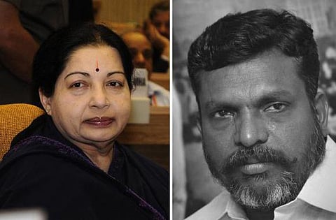 அரசியல் களத்தில் தனி ஒருவர் ஜெயலலிதா: திருமாவளவன் புகழஞ்சலி