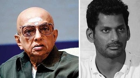 வியந்து பார்க்கும் மனிதர் சோ: விஷால் புகழஞ்சலி