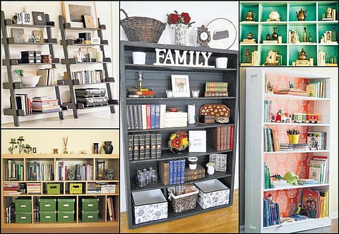 புத்தகங்களை அடுக்கும் கலை!