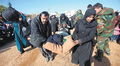 சிரியாவில் போர் நிறுத்தம் கோரும் தீர்மானம் நிறைவேறியது: ஐ.நா. வாக்கெடுப்பில் இந்தியா பங்கேற்கவில்லை